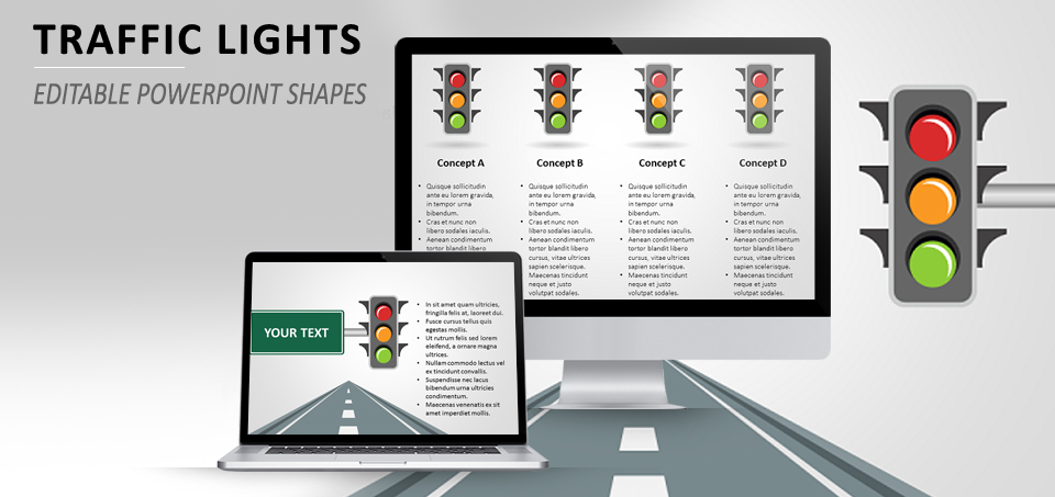 Traffic Lights PowerPoint Template