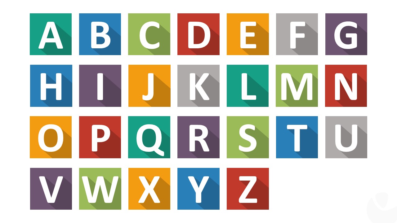 alphabet letters powerpoint presentation