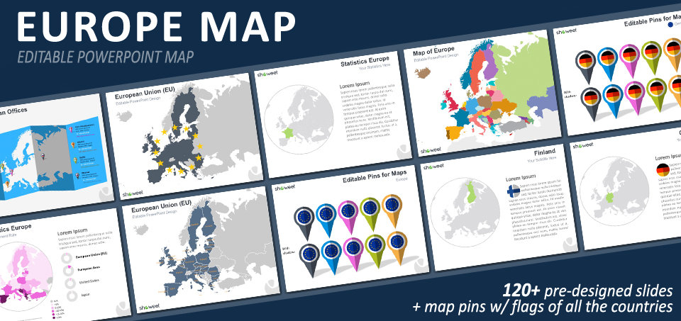 free powerpoint map templates