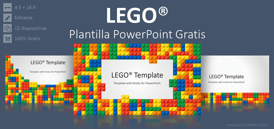 Plantilla LEGO PowerPoint - Showeet