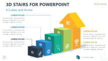 3D Stair Templates for PowerPoint - Showeet