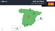 Map of Spain Templates for PowerPoint