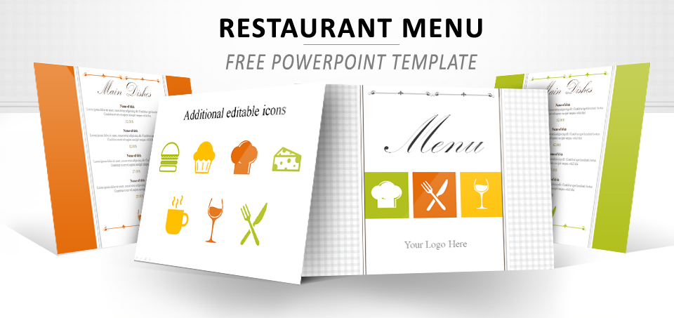 Menu Powerpoint Templates Free Download