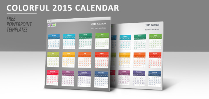 Powerpoint Calendar Template 2015