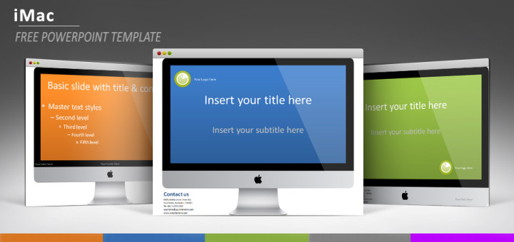 iMac PowerPoint Template - Showeet